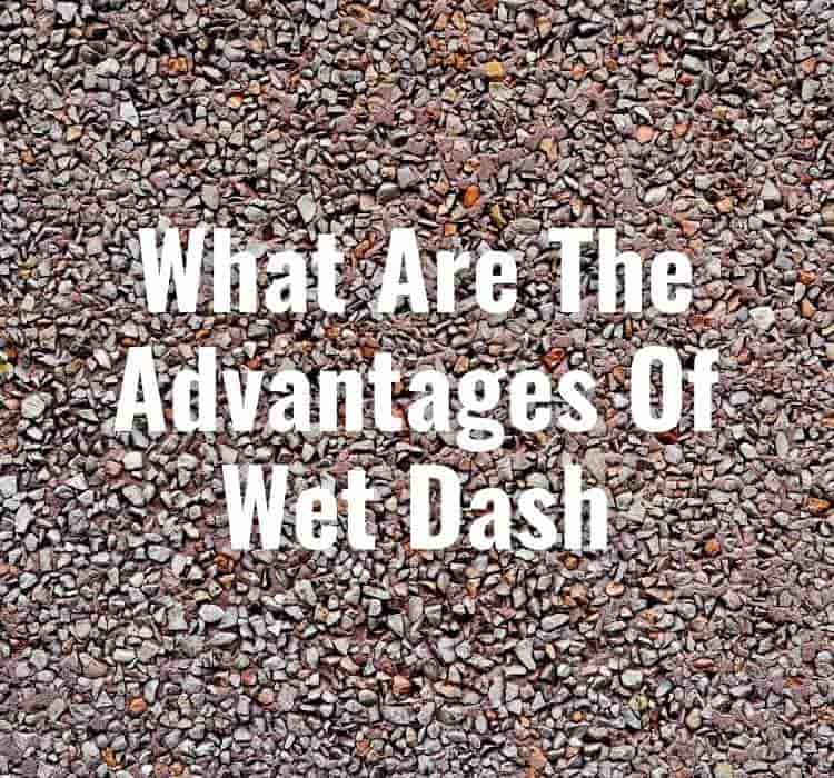 What Are The Advantages Of Wet Dash
